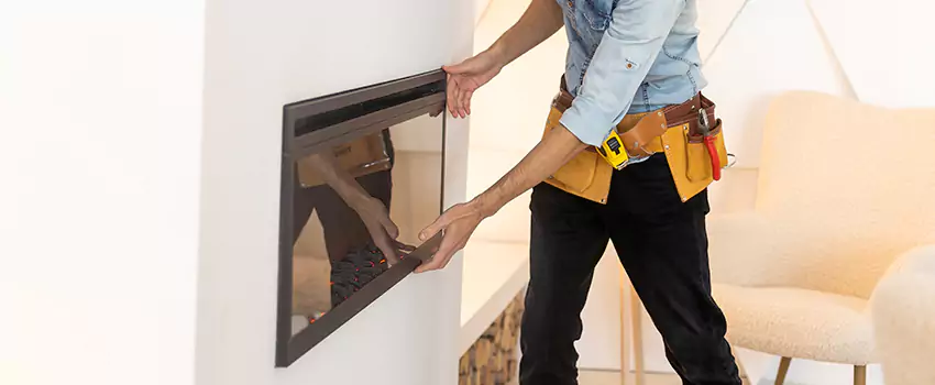 Metal Fireplace Installation in Ponca City, Oklahoma
