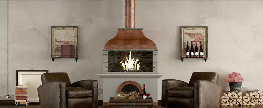 Thelin Hearth Products Providence Pellet Insert Fireplace Installation in Ponca City, OK