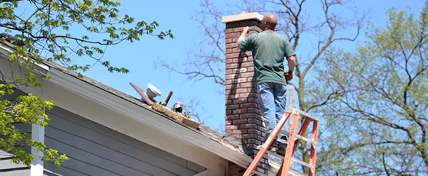 Vinyl and PVC Chimney Flashing Installation in Ponca City, OK