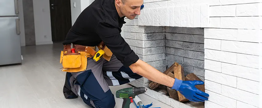 Fireplace Damaged Damper Frame Repair Services in Ponca City, Oklahoma